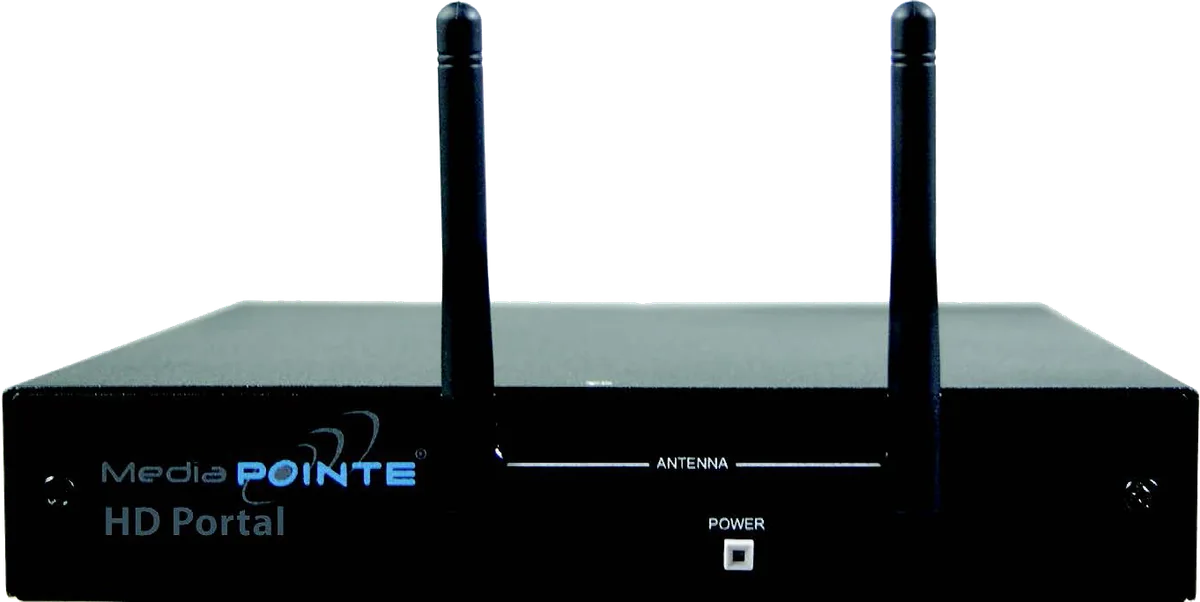 MediaPOINTE HD Portal capture appliance, front panel
